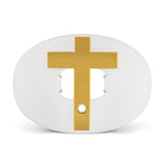 "Cross" Chrome Oxygen Football Mouthguard by Battle Sports