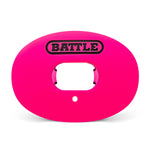 Pink: Oxygen Convertible Strap Football Mouthguard by Battle Sports