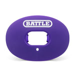 Purple: Oxygen Convertible Strap Football Mouthguard by Battle Sports