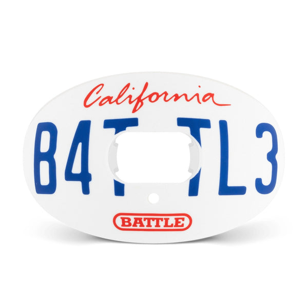 "California Plate" Oxygen Football Mouthguard by Battle Sports