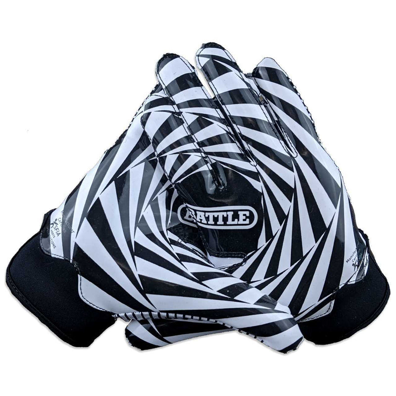Kaleidoscope Doom 1.0 Receiver Football Gloves by Battle Sports