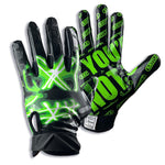 Nightmare You're Not Safe Cloaked Receiver Football Gloves by Battle Sports