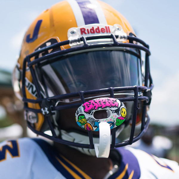 Football Mouthguards with Lip Guard