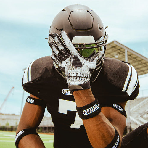 Skullface Doom 1.0 Receiver Gloves by Battle Sports