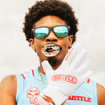 "WANTED" Oxygen Football Mouthguard by Battle Sports