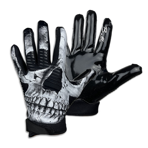 Skullface Doom 1.0 Receiver Gloves by Battle Sports