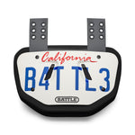 California Plate Football Back Plate - Adult by Battle Sports