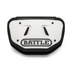 White Football Back Plate by Battle Sports