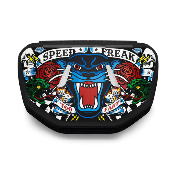 Speed Freak Football Back Plate by Battle Sports