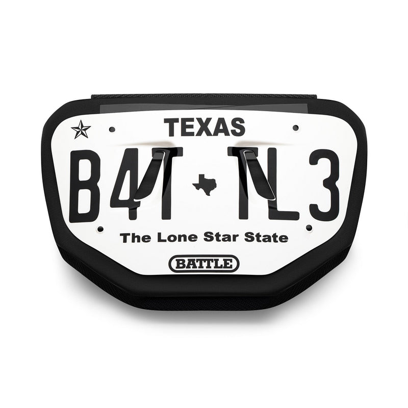 Texas Plate Football Back Plate - Adult by Battle Sports