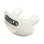 White: Oxygen Convertible Strap Football Mouthguard by Battle Sports