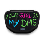 In My DMs Football Back Plate by Battle Sports